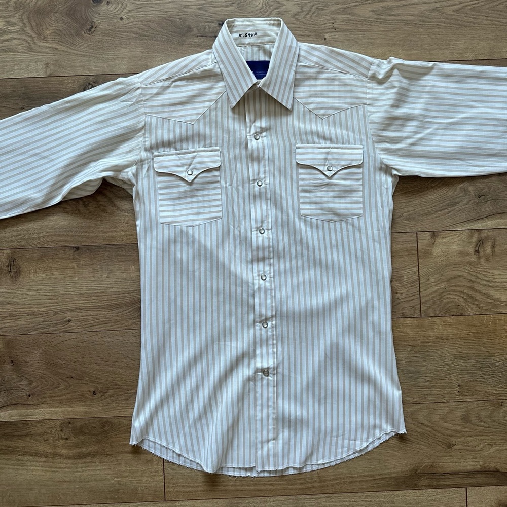 Vintage Panhandle Slim Western Shirt | Made in USA | Men’s S–M / Women’s M–L